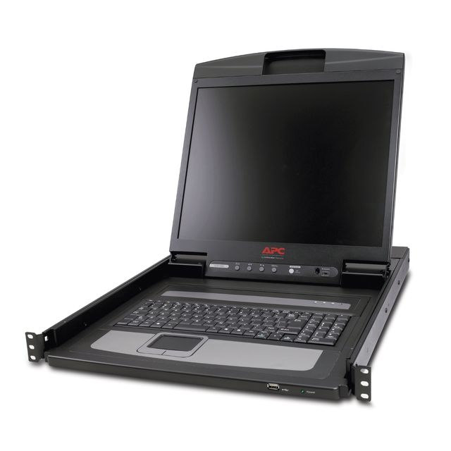 APC LCD Console - Console KVM - 19" - montabile in rack - 1280 x 1024 - VGA - n…