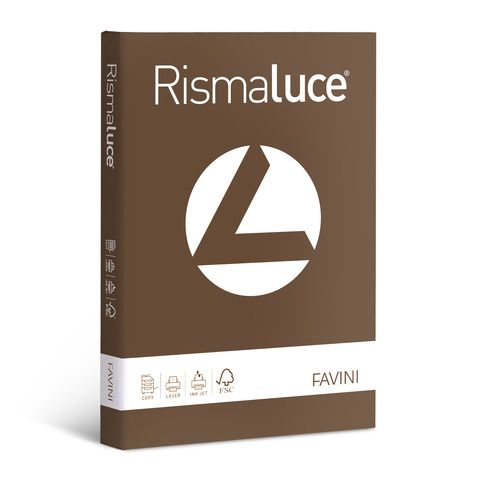 FAVINI RismaLuce - Cellulosa - marrone - A4 (210 x 297 mm) - 200 g/m² - 125 fog…
