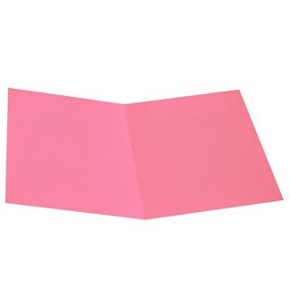 Cartellina semplice - 145 gr - 25 x 34 cm - rosa - cartoncino manilla - Cartote…