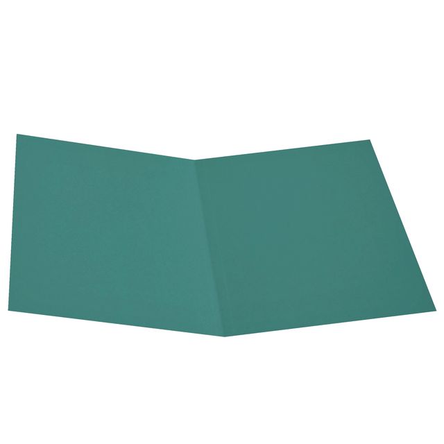 Cartellina semplice - 145 gr - 25 x 34 cm - verde - cartoncino manilla - Cartot…