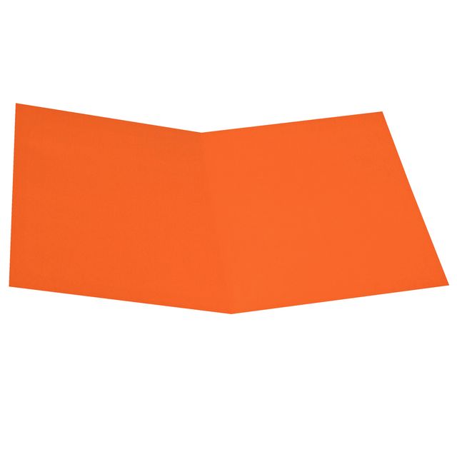 Cartellina semplice - 200 gr - A4 - cartoncino bristol - arancio - Starline - c…