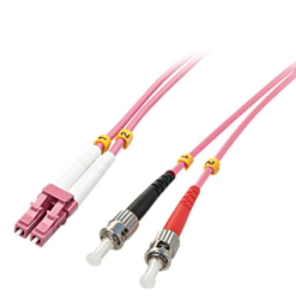 Lindy - Cavo patch - ST multi-mode (M) a LC multi-mode (M) - 10 m - fibra ottic…