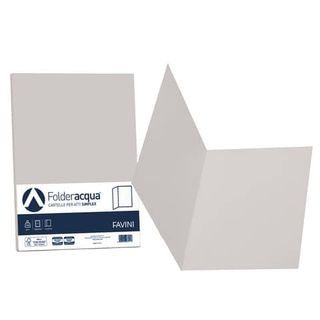 Cartellina semplice Acqua - 200 gr - A4 - ghiaccio - cartoncino bristol - Favin…