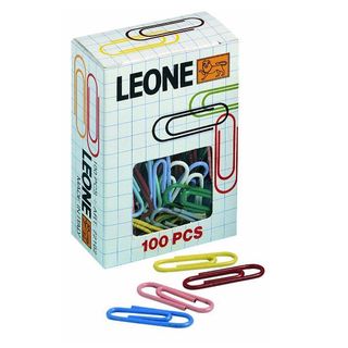 Molho Leone - Clip per carta - arrotondato - No. 2 - 28 mm - copertura in plast…