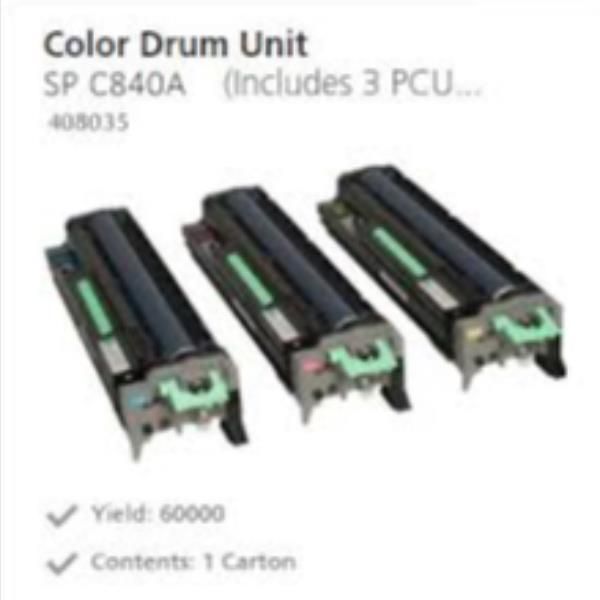 Ricoh - Giallo, ciano, magenta - originale - kit tamburo (pacchetto di 3) - per…
