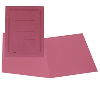 Cartellina semplice con stampa - 145 gr - 25 x 34 cm - magenta - cartoncino man…