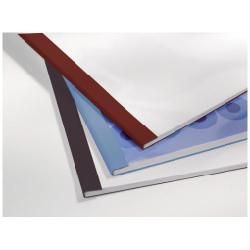 Cartelline termiche Business Line - 3 mm - leather blu - GBC - scatola 100 pezzi