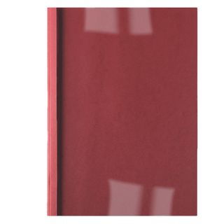 Cartelline termiche Business Line - 3 mm - leather rosso - GBC - scatola 100 pe…
