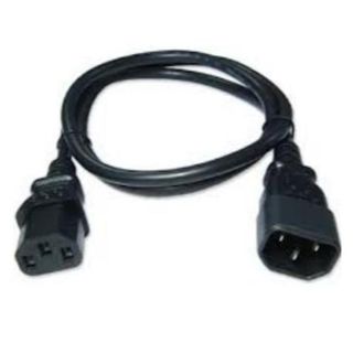 Zebra - Prolunga alimentazione - IEC 60320 C13 a IEC 60320 C14 - 50 cm