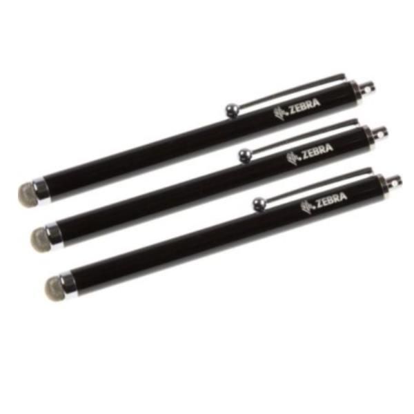 Zebra - Stilo per palmare - nero (pacchetto di 3) - per Zebra MC27, TC51, TC52,…