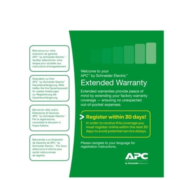 APC Extended Warranty Renewal - Supporto tecnico (rinnovo) - consulenza telefon…