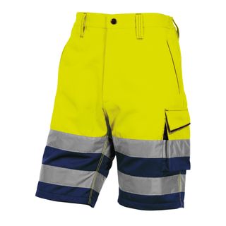 Bermuda da lavoro PHBE2 - alta visibilità - panostyle - tg. L - giallo fluo - D…