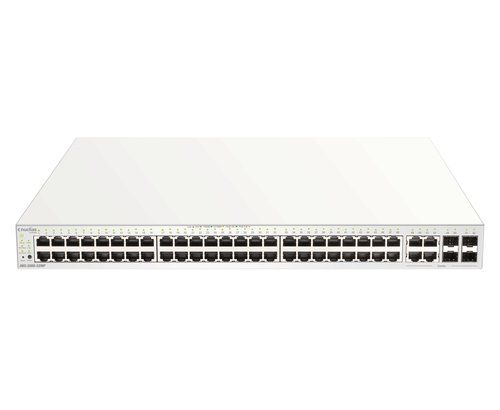 D-Link Nuclias Cloud-Managed DBS-2000-52MP - Switch - 48 x 10/100/1000 (PoE+) +…