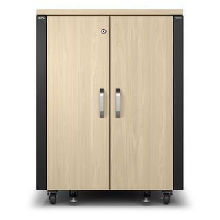 APC NetShelter - Rack (orizzontale) - insonorizzato - 230 V c.a. V - acero - 17…
