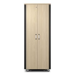 APC NetShelter - Rack (orizzontale) - insonorizzato - 230 V c.a. V - acero - 38…