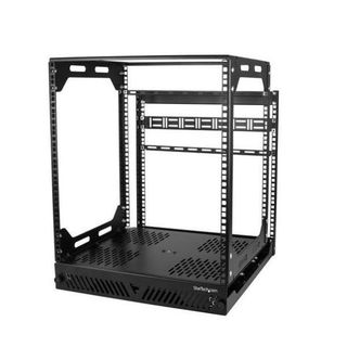 StarTech.com Rack per Armadio Server 12U a scorrimento - Rack a telaio aperto -…