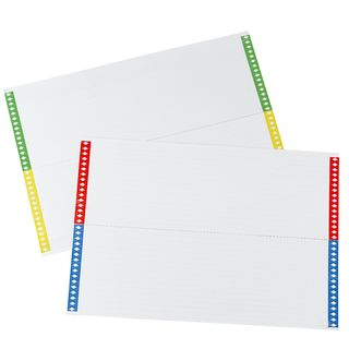 Cartoncini per cartelle sospese - cassetto - 28 cartoncini per foglio - 31 cm -…