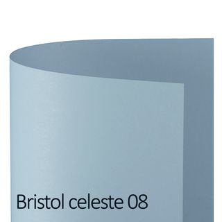 Cartoncino Bristol Color - 50 x 70 cm - 200 gr - celeste 08 - Favini - conf. 25…