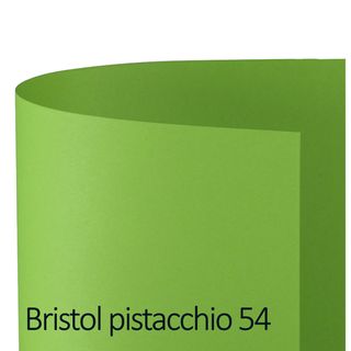 Cartoncino Bristol Color - 50 x 70 cm - 200 gr - pistacchio 54 - Favini - conf.…