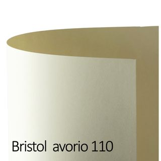Cartoncino Bristol Color - 70 x 100 cm - 200 gr - avorio 110 - Favini - blister…