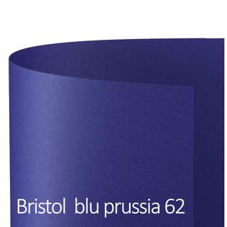 Cartoncino Bristol Color - 70 x 100 cm - 200 gr - blu prussia 62 - Favini - bli…